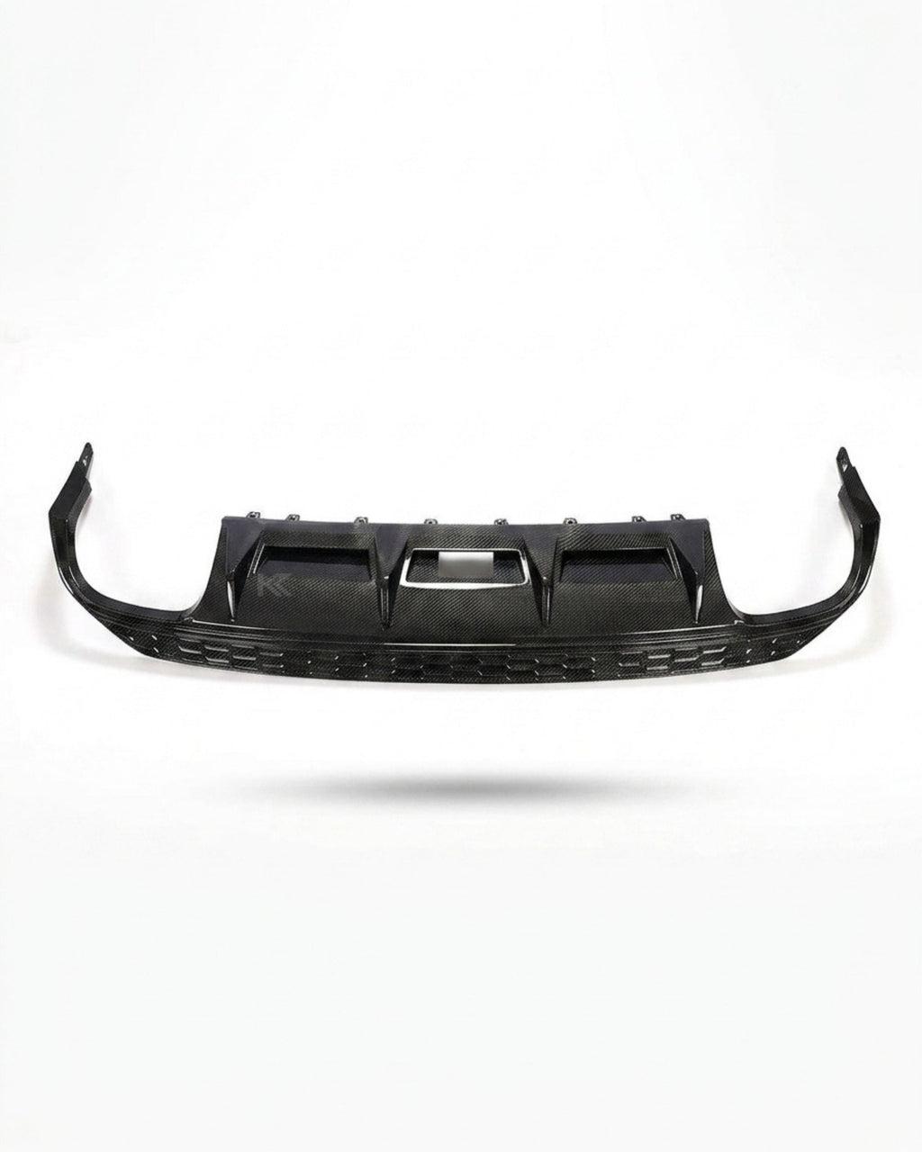 2015–2016 Audi A3 S-Line 8V Sedan Rear Bumper Diffuser Lip – Carbon Fiber