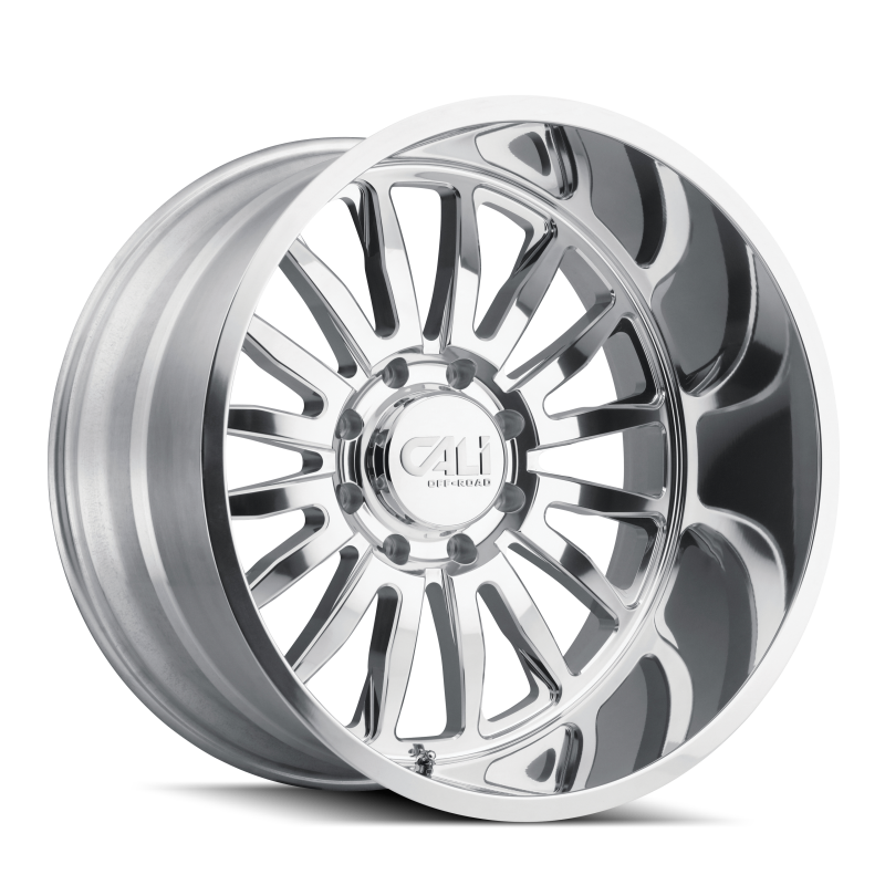 Cali Off-Road 9110 Summit 20x10 / 8x180 BP / -25mm Offset / 124.1mm Hub Polished Wheel 9110-2178P