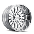 Cali Off-Road 9110 Summit 22x12 / 8x165.1 BP / -51mm Offset / 125.2mm Hub Polished Wheel 9110-22281P