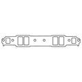 Cometic Gasket Cometic Chevy Gen1 Small Block V8 .060in Fiber Intake Mani Gskt Set-1.240in x 2.100in Rectangle Port C5542-060