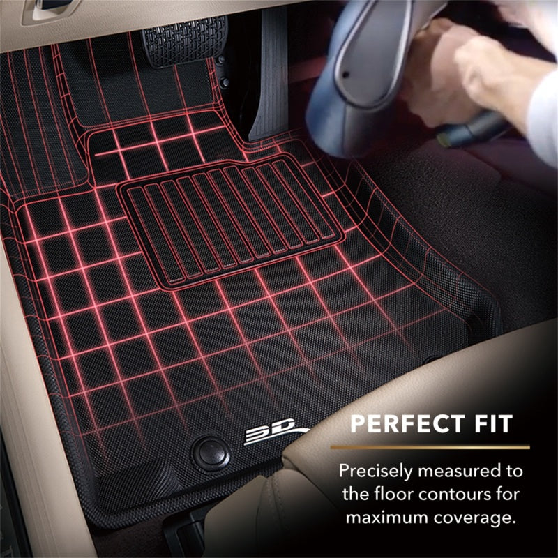 3D MAXpider 2012-2020 Toyota Tundra Reg/DBL/Crewmax/Sequoia Kagu 1st Row Floormat - Tan L1TY14911502