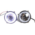 1997-2016 Jeep Wrangler 7 in Halo Angel Eyes LED Projector Headlights