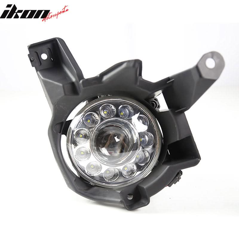 2013-2015 Toyota RAV-4 Halo Projector Clear Front Fog Lights Lamp