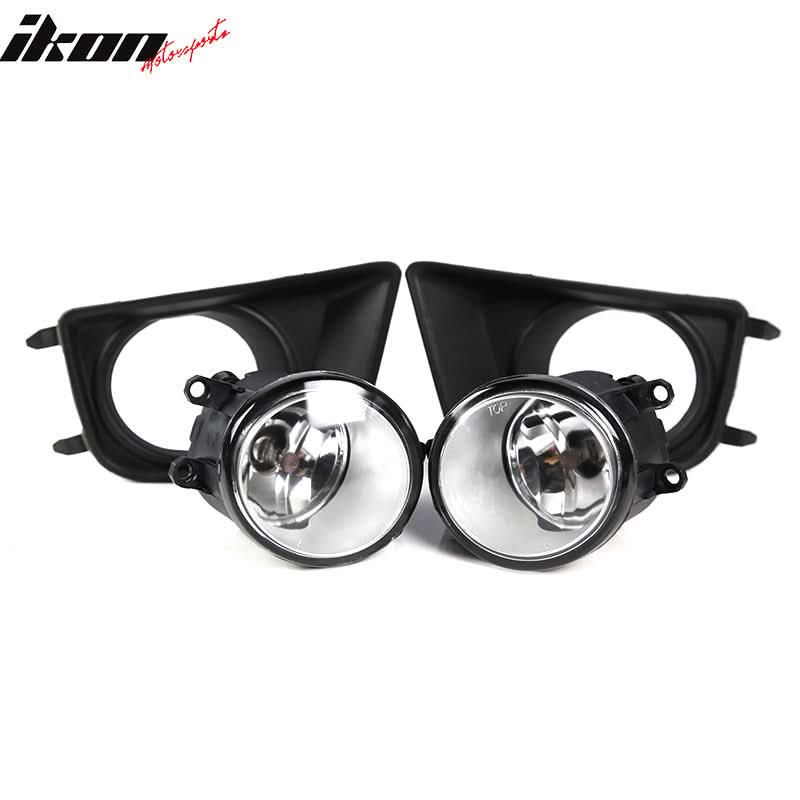 2012-2015 Toyota Tacoma 2PCS Front Fog Lights W/ Clear Lens