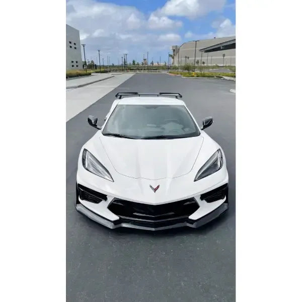 GT Styling Wickerbill High Wing 2 Pcs Black Chevrolet Corvette 2020-2024