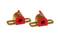 Prothane Universal Greasable Sway Bar Bushings - 5/8in - Type A Bracket - Red