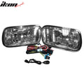 1997-2000 Dodge Dakota Factory Style 2PCS Front Fog Lights W/Clear Len
