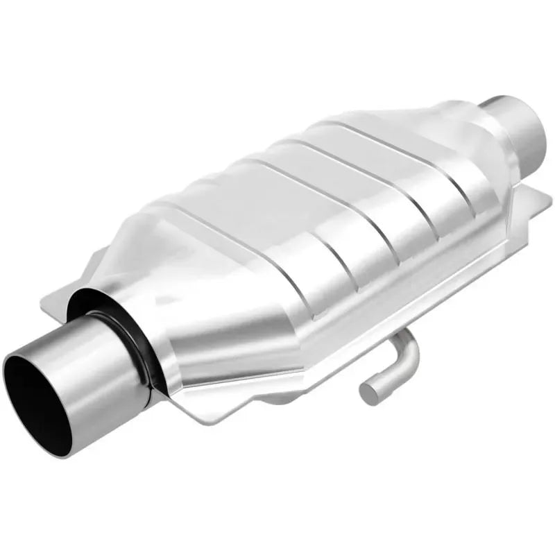 MagnaFlow Universal Catalytic Converter 3322014, 2in, California CARB Compliant, Oval Shape