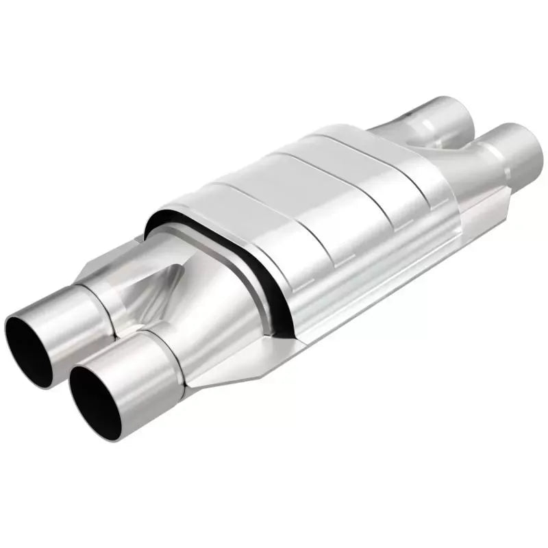 MagnaFlow Universal Catalytic Converter 338008, 2" Stainless Steel, California Compliant, Fits Mercedes-Benz 300CE/300E/
