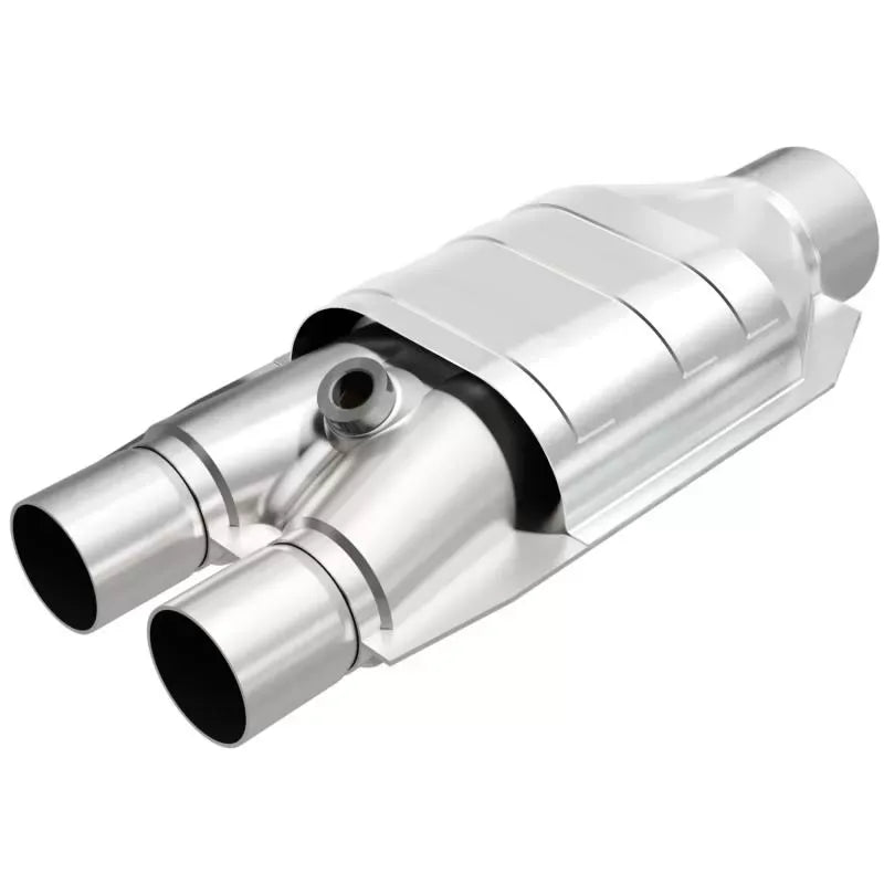 MagnaFlow Universal Catalytic Converter 338037, 2.5in, Stainless Steel, CARB Compliant