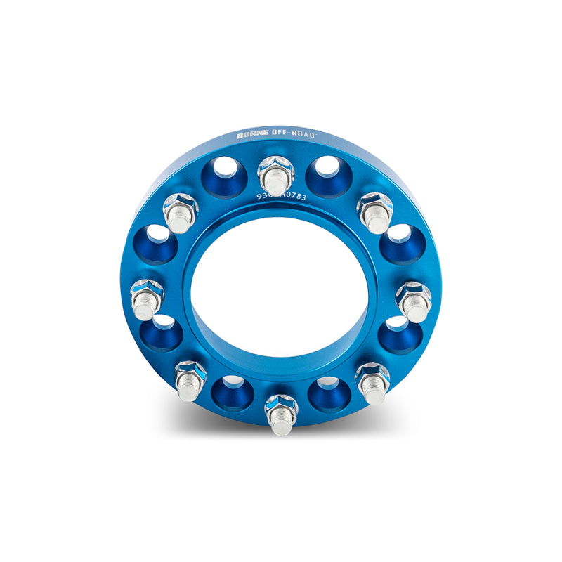Borne Off-Road Wheel Spacers 8x180 124.1 32 M14 Blue BNWS-009-320BL
