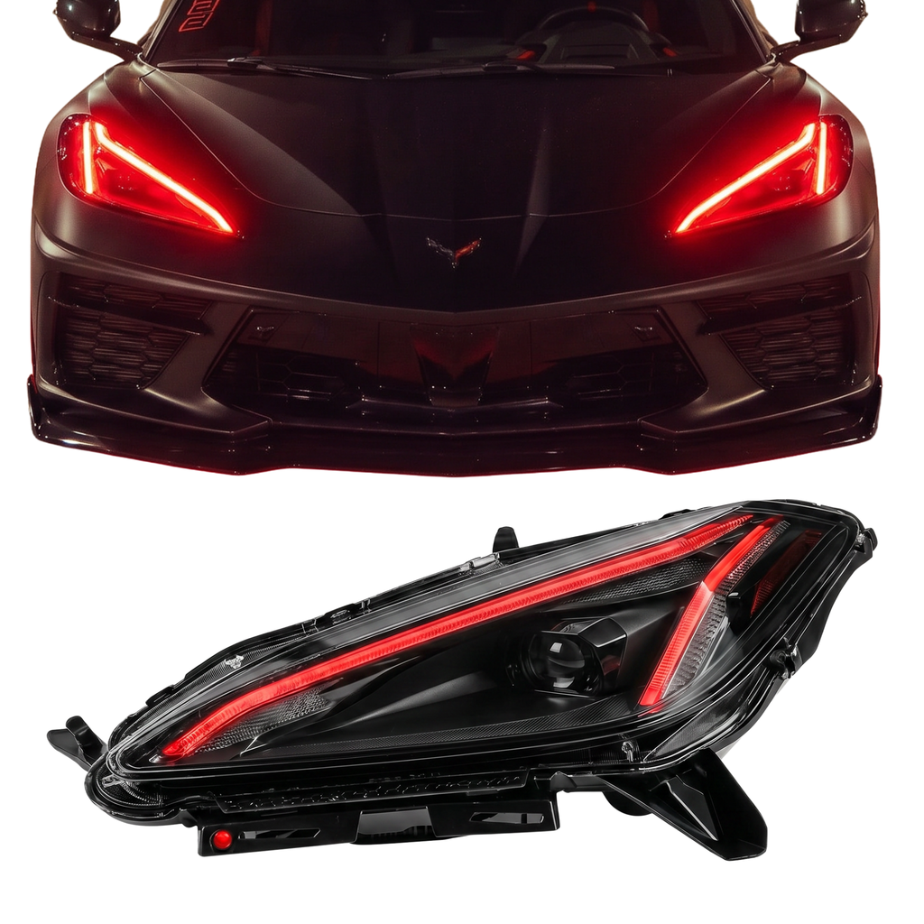 Chevrolet Corvette C8 RGBW+A DRL Boards (2020-2025)