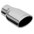 MagnaFlow Oval Polished Exhaust Tip 3.25 x 4.75in, 3in Inlet, Angle Cut, Universal Fit