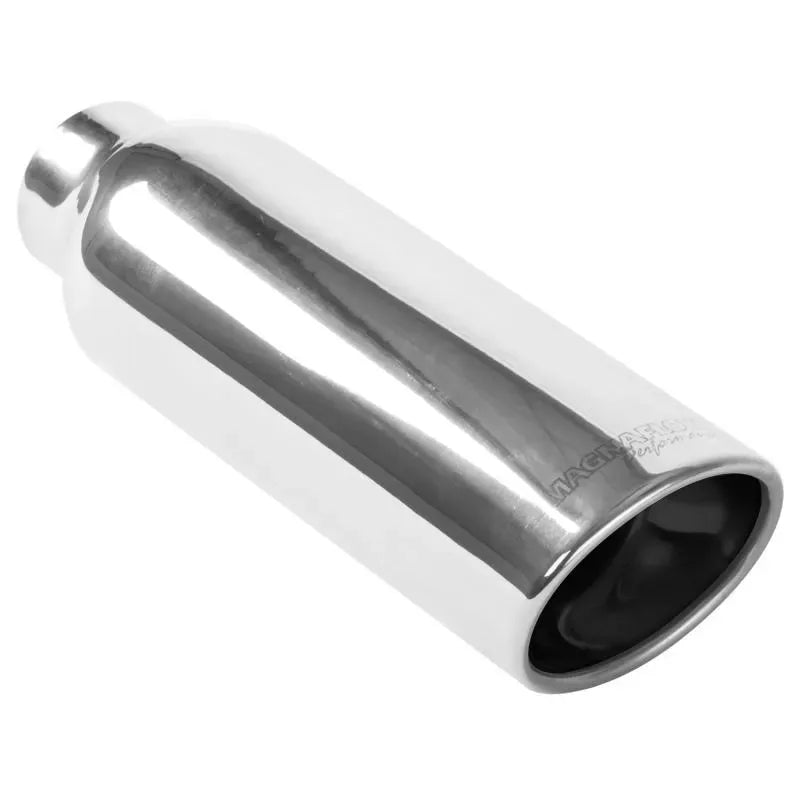 MagnaFlow 3.5 X 4.25in. Oval Polished Exhaust Tip with 2.25in. Inlet - Single Tip