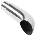 MagnaFlow 5in. Round Polished Exhaust Tip 35188 - 4in. Inlet, 5in. Outlet, Straight Cut