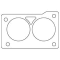 Cometic Gasket Cometic GM LT1/LT4 Gen-2 Small Block V8 .031in KF Throttle Body Gasket C15016-031