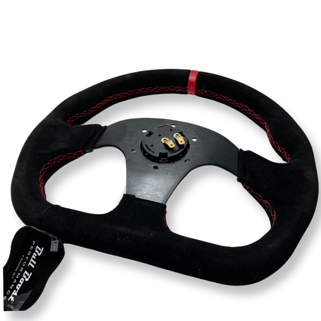 6-Bolt Racing Steering Wheel + Hub Adapter Boss Kit for Civic, Del Sol, Integra