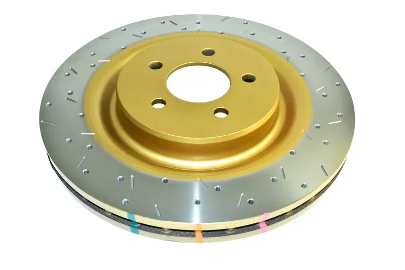 DBA 360mm Rear Drilled & Slotted T3 4000 Series Rotor Jeep Grand Cherokee SRT-8 06-10