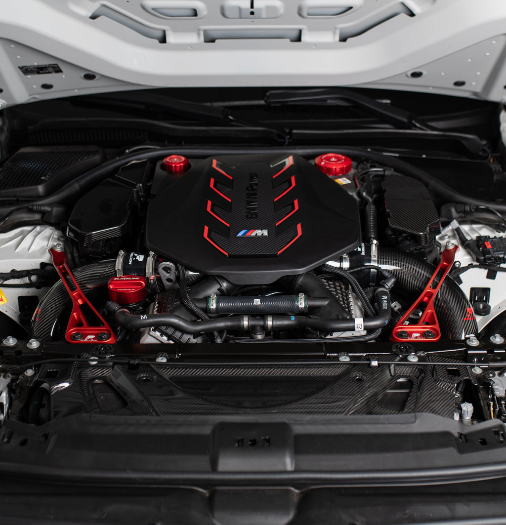 RENNELEMENT G90/G99 M5 3.5” Dry Carbon Fiber Front Mount Intake System