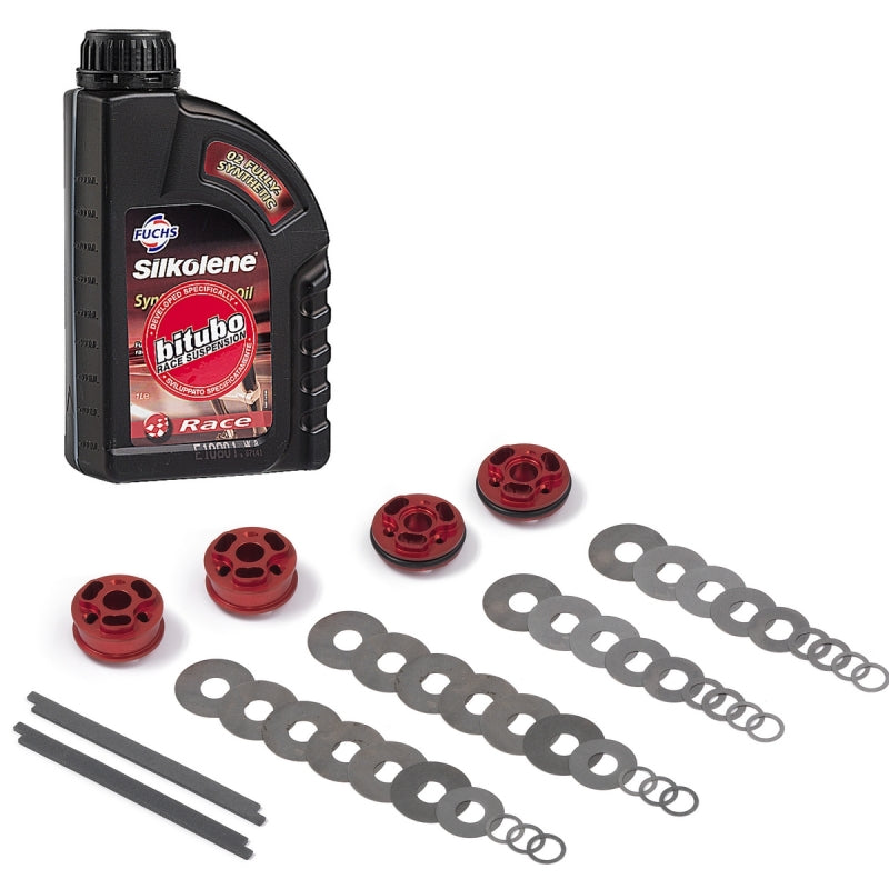 Bitubo Suspension Bitubo KFORK Kit Fork: Rebound-Compression Pistons, Shims, + 1 Lt. Oil KFORK017