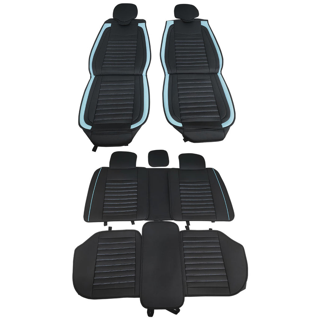 Universal Car Seat Covers Cushion Protecots PU Leather - 02 Style