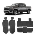 2009-2023 Dodge Ram 1500 2500 3500 5 Seats Seat Covers Leather