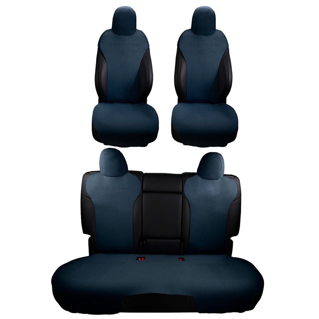 2017-2023 Tesla Model 3 Seat Covers Cushions V2 Suede Leather