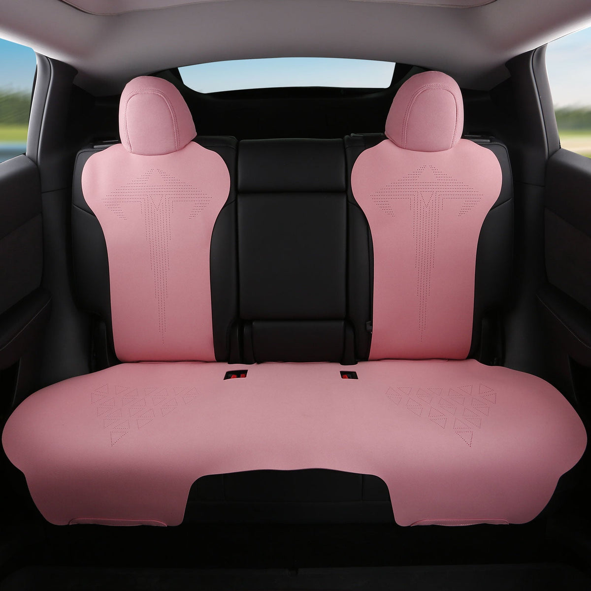 2020-2024 Tesla Model Y Seat Covers Cushions V1 Suede Leather