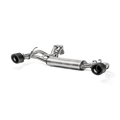 Akrapovic 12-19 Fiat Abarth 500/595C/Turismo 1.4L (Excl US Models) Slip-On Line (SS) (Req. Tips) M-FI/SS/1H