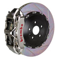 Brembo 10-16 E63 AMG/12-18 CLS63 AMG Fr GTR BBK 6Pist Billet 405x34 2pc Rotor Slot Type1 - Nickel 1N2.9521AR