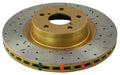 DBA Front Cross Drilled & Slotted 4000 XS HD Series Rotor Toyota Supra Turbo 93-98