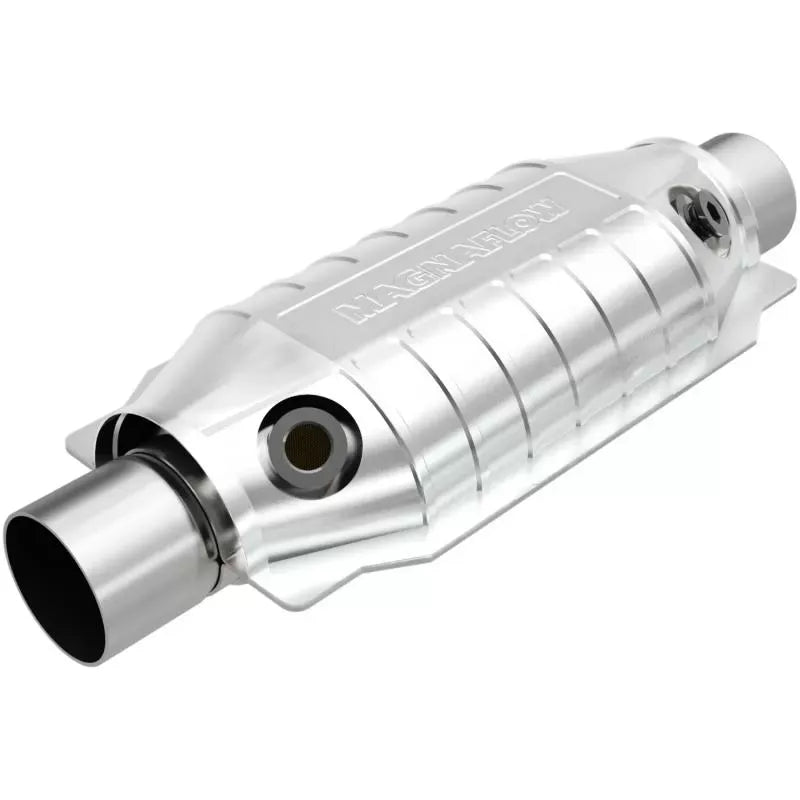 MagnaFlow Universal Catalytic Converter for 2001-2002 Kia Rio, Stainless Steel, CARB Compliant
