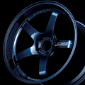 Advan GT Premium Version 19x9.5 / +50 ET / 5x114.3 / 73mm Bore / Racing Titanium Blue YAQ9J50EDP