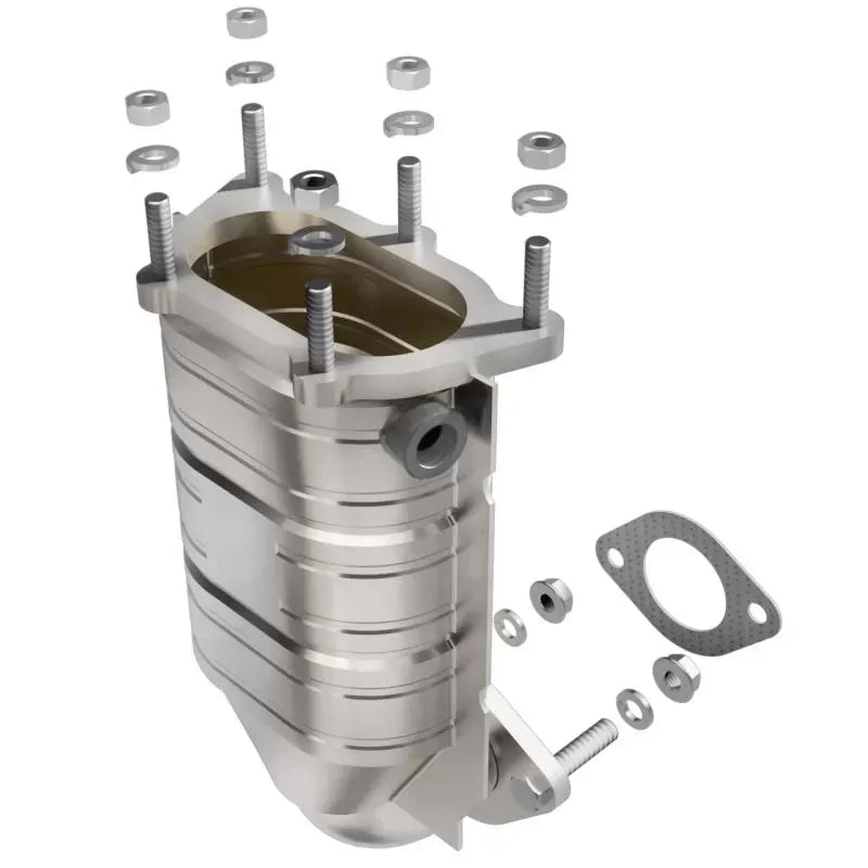 MagnaFlow Direct-Fit Catalytic Converter for 1997-1999 Hyundai Accent, Stainless Steel