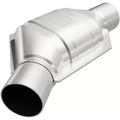 MagnaFlow Universal Catalytic Converter 454174 - 2in Stainless Steel, CARB Compliant