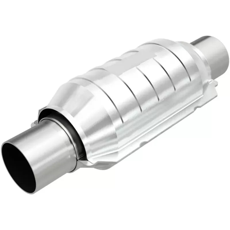 MagnaFlow Universal Catalytic Converter 454204 - 2" Stainless Steel, CARB Compliant