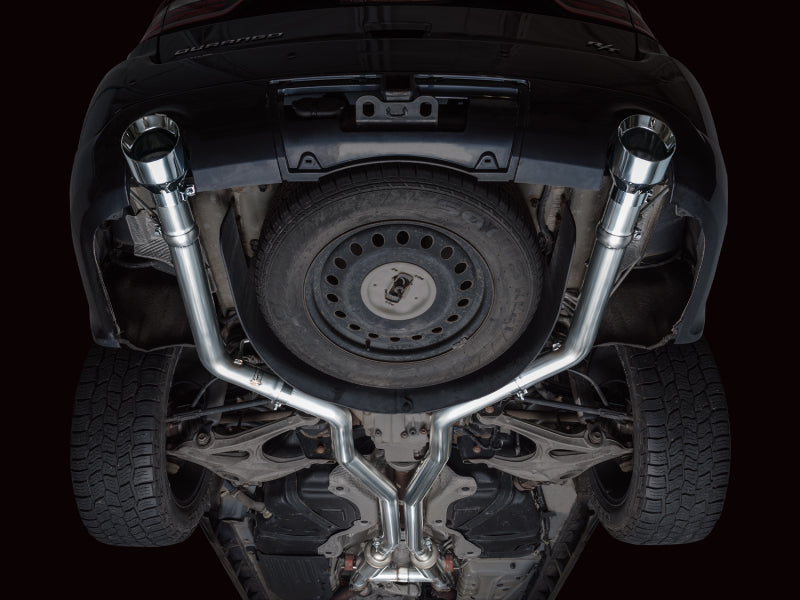 AWE Tuning 11-24 Dodge Durango 5.7L Track Edition Exhaust w/ Chrome Silver Tips 3020-32575
