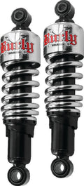 Burly Brand Shocks 10.5in XL - Chrome B28-1201