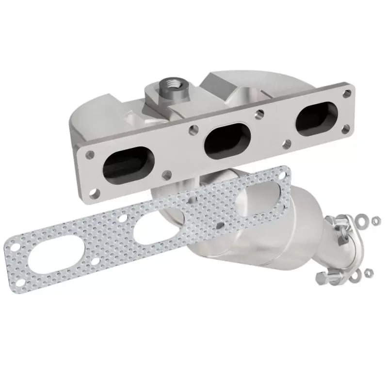 MagnaFlow OEM Grade Manifold Catalytic Converter 49759 for BMW 325i/X3 2001-2006, Stainless Steel