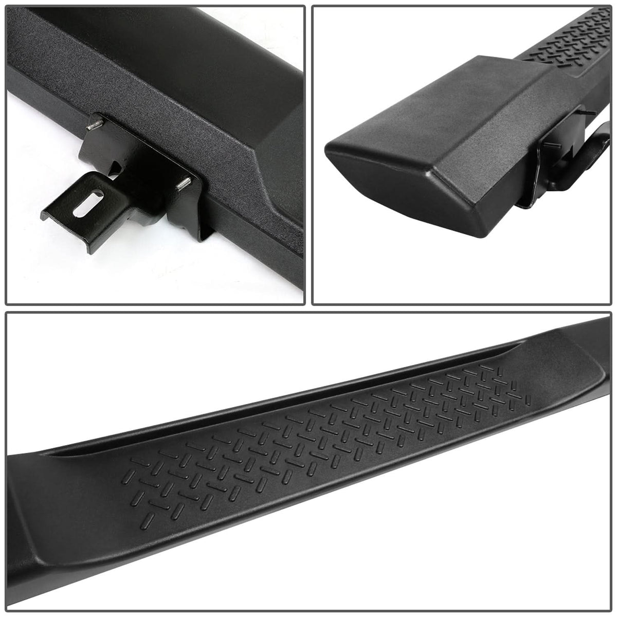 07-16 Jeep Wrangler 2 Door Factory Style Nerf Bar Step Bar Black