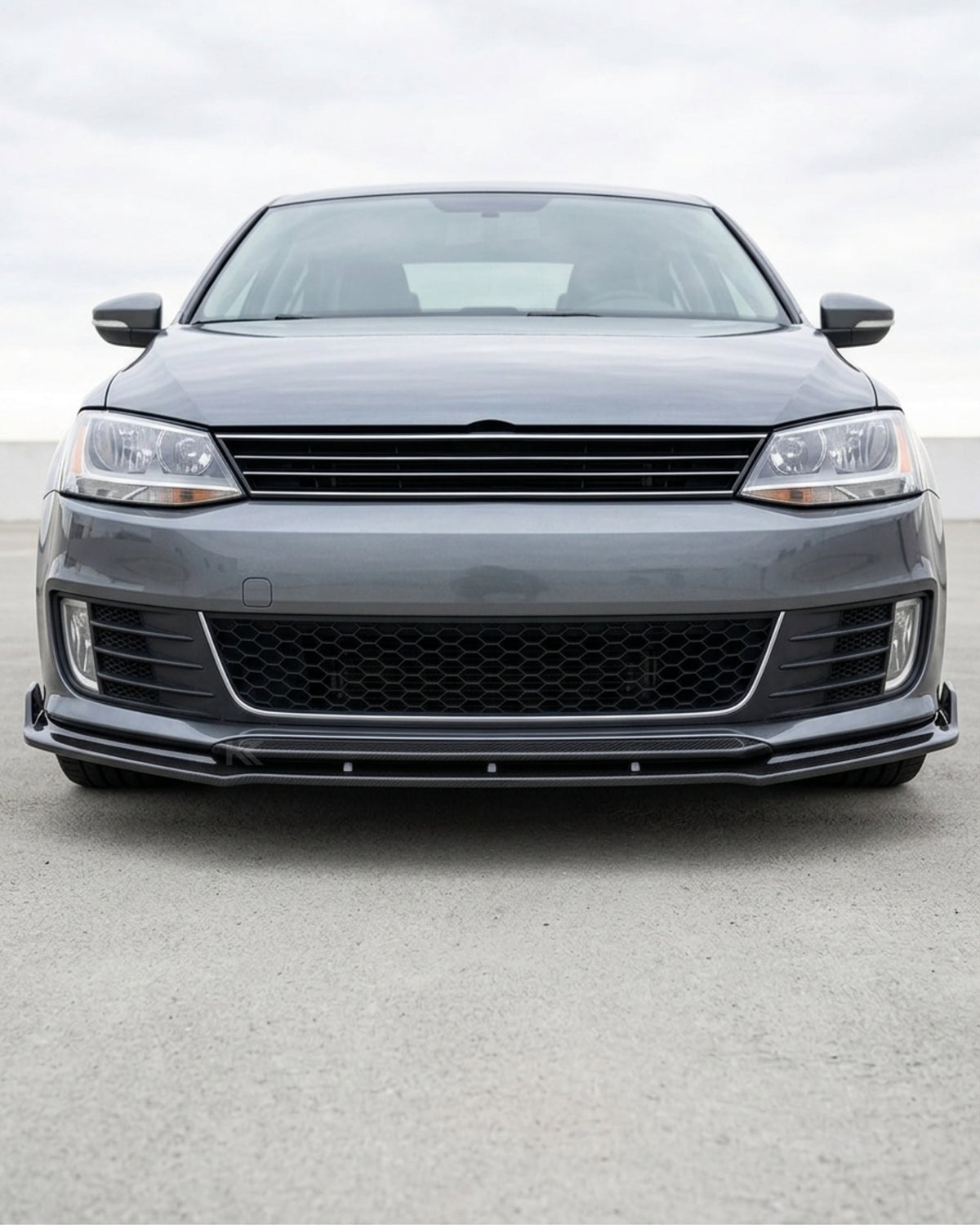 2013–2015 Volkswagen Jetta GLI Front Bumper Splitters – Carbon Fiber