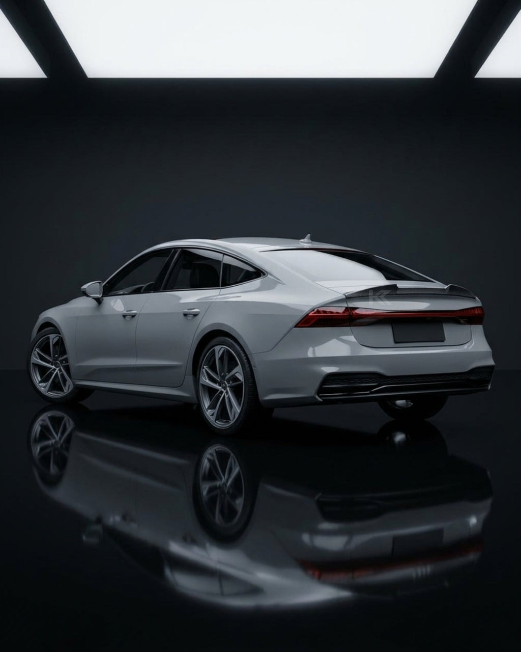 2019–2024 Audi A7 / S7 / RS7 C8 Sportback Ducktail Style Rear Trunk Spoiler Wing – Carbon Fiber