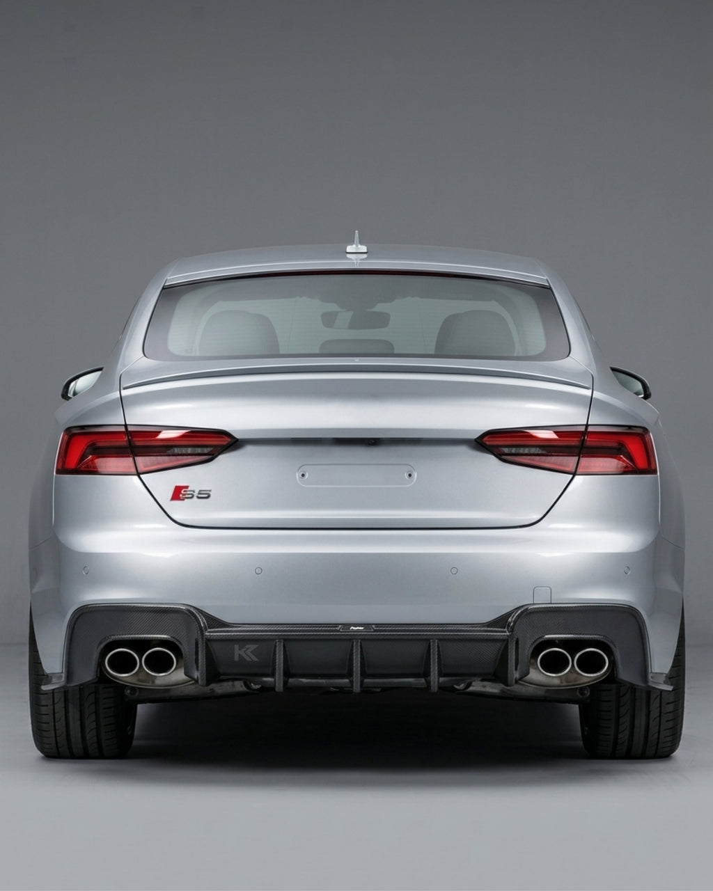 2017–2019 Audi A5 S-Line / S5 B9 Sportback Rear Diffuser – Pre-Preg Dry Carbon Fiber
