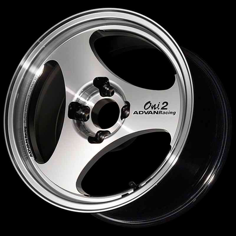 Advan ONI2 15x5.5 / +38 Offset / 4x100 / 63mm Bore / Machining and Diamond Cut YAY5B38ADC