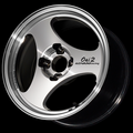 Advan ONI2 15x7.0 / +42 Offset / 4x100 / 63mm Bore / Machining and Diamond Cut YAY5E42ADC