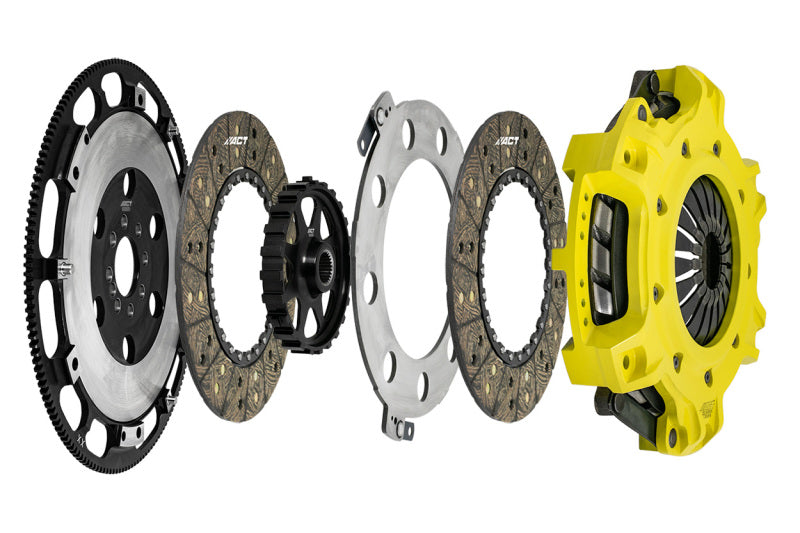 ACT 12-15 Camaro ZL-1 / 09-15 Cadillac CTS-V (LSA) Mod-Twin 10.5 XT Rigid Disc Street Clutch Kit T2S-G12