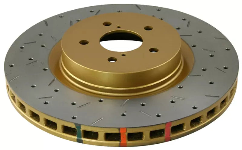 DBA Front Drilled & Slotted 4000 Series Rotor Subaru Legacy GT 05-08