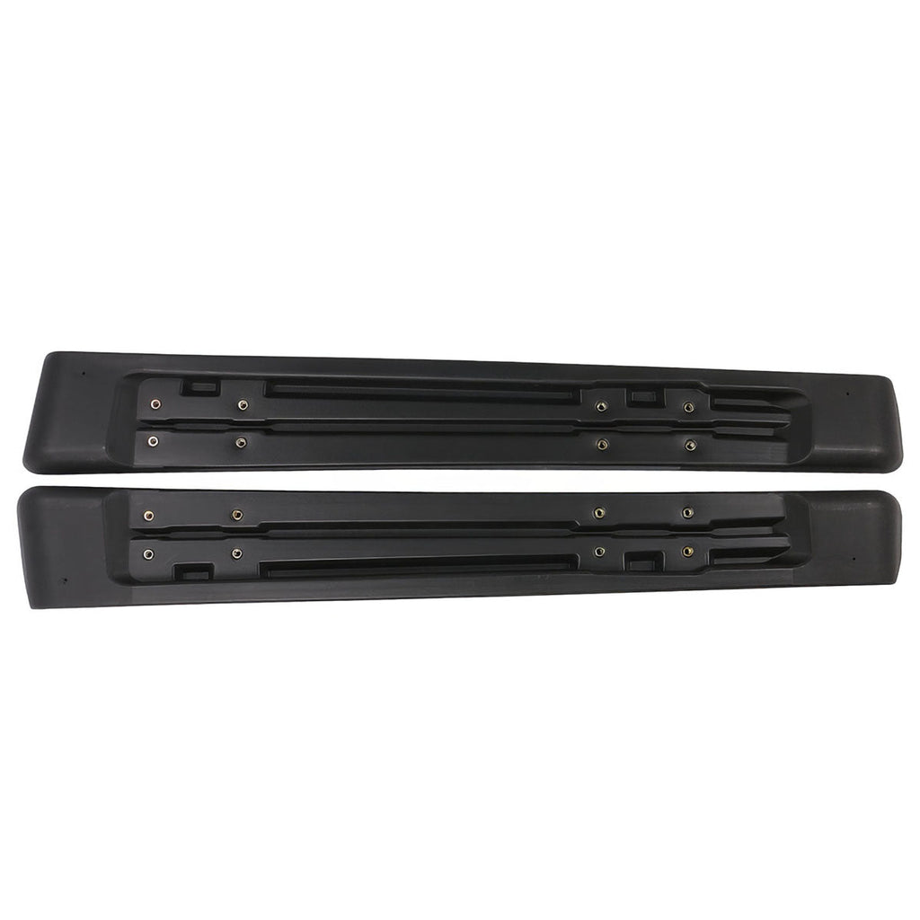 2018-2024 Jeep Wrangler JL 2 Door OE Textured Black Running Boards ABS