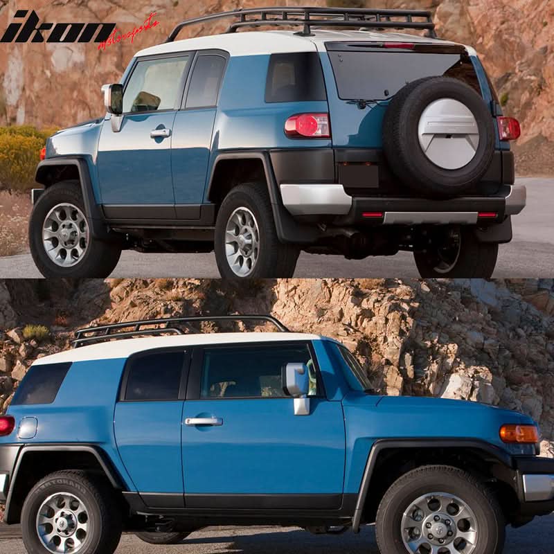 2007-2014 Toyota Fj Cruiser OE Roof Cross Bar Luggage Carrier Aluminum