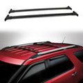 2011-2015 Ford Explorer Black Roof Rack Bar Luggage Carrier Aluminum